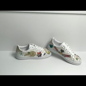 Bedazzled White Sneakers